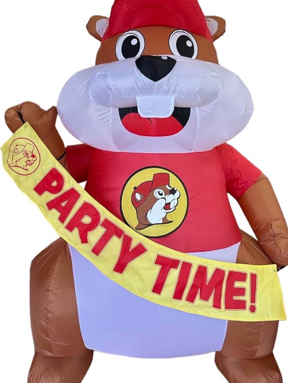 BUC-EE’S beaver, inflatable blowup camping yard holiday decoration NEW Bucees
